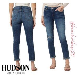 *HUDSON JEANS Lana Mid-Rise Slim Boyfriend Crop Jeans O-21